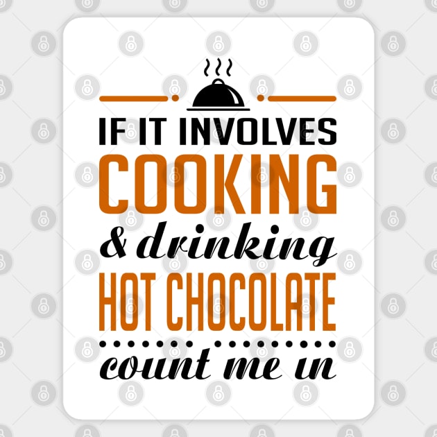 Cooking and Hot Chocolate Sticker by KsuAnn